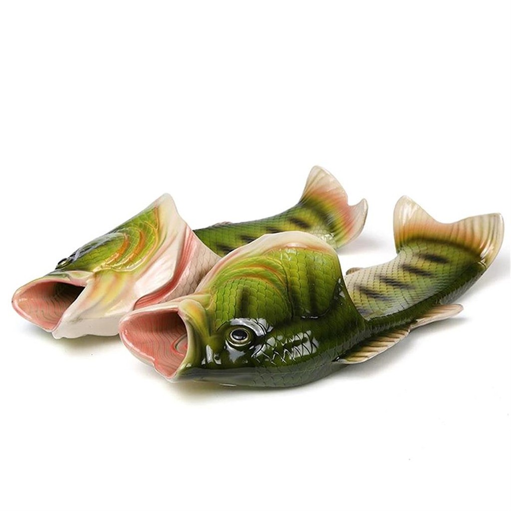 largemouth bass slippers