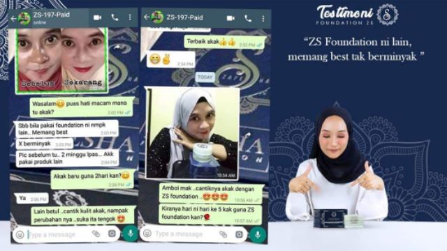 Cun Dan Cantik Dgn Zafesha Foundation Shopee Malaysia