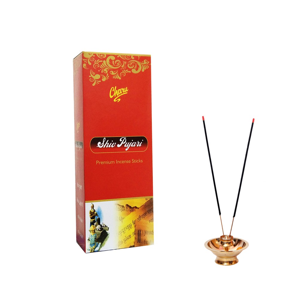 Charu | Shiv Pujari | Incense Sticks - Agarbathi [90 Sticks] | Shopee ...