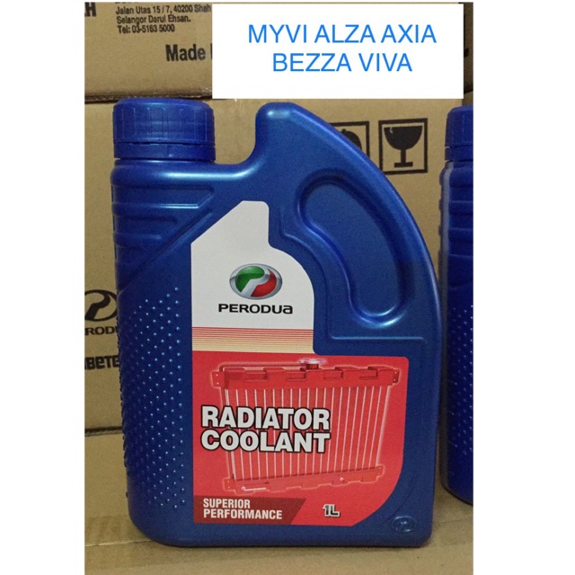 Perodua Radiator Coolant - Myvi / Alza /Axia / Bezza / Kancil / Kelisa  (100% Original)