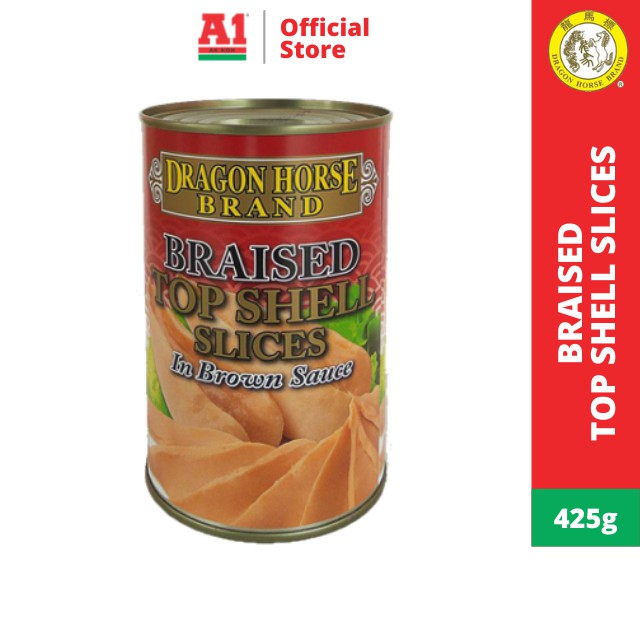 Buy Dragon Horse Braised Top Shell Slices In Brown Sauce 425g Seetracker Malaysia