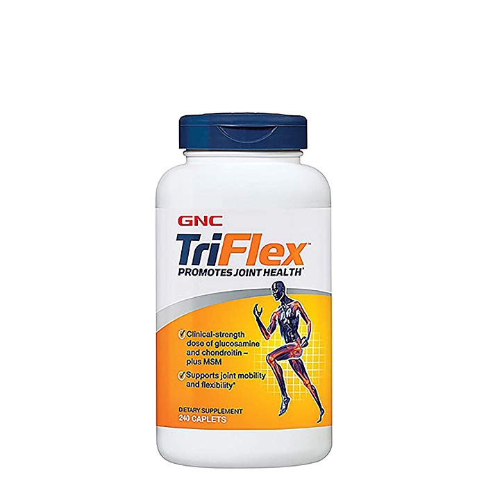 GNC TriFlex Promotes Joint Health with Glucosamine, Chondroitin MSM 240