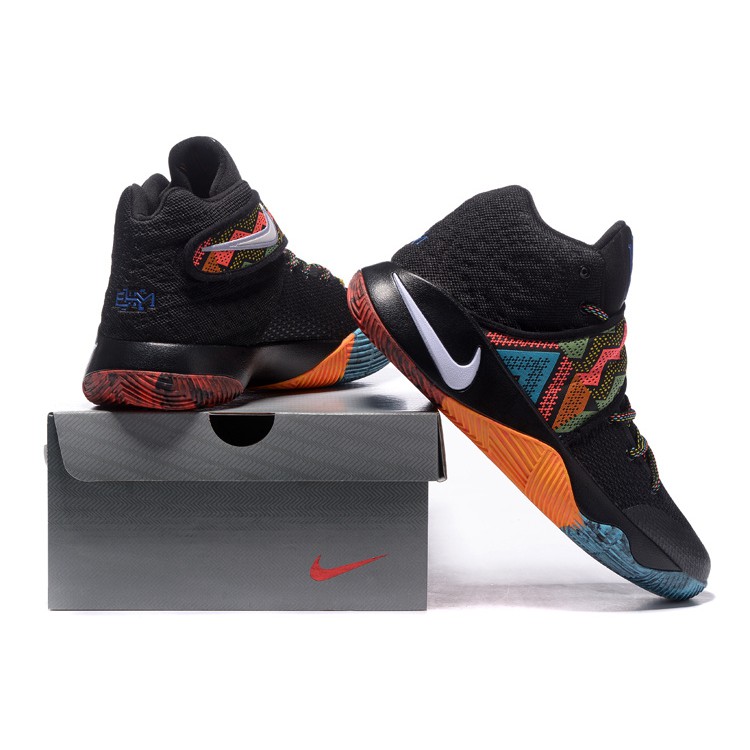 nike kyrie 2 bhm multicolor basketball shoes