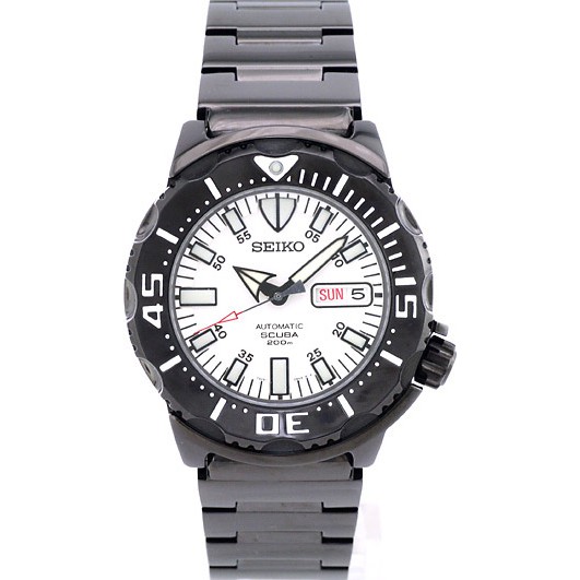 Seiko Men Diver Scuba White Night Monster Limited Edition Automatic 200M  Watch (SZEN006) [ORIGINAL] [READY STOCK] | Shopee Malaysia