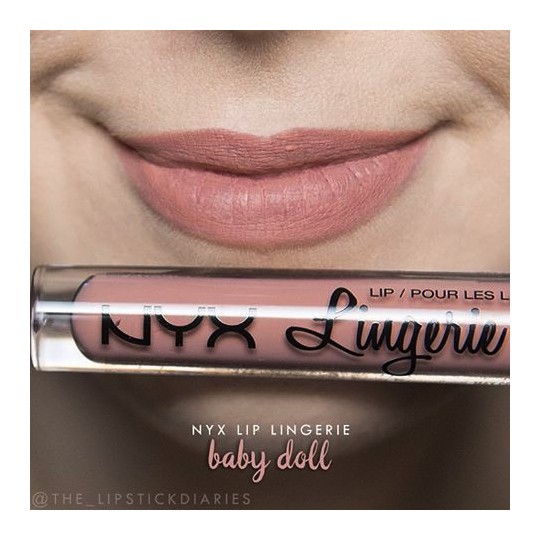 NYX Baby Doll Lip Lingerie Liquid Lipstick Shopee Malaysia.