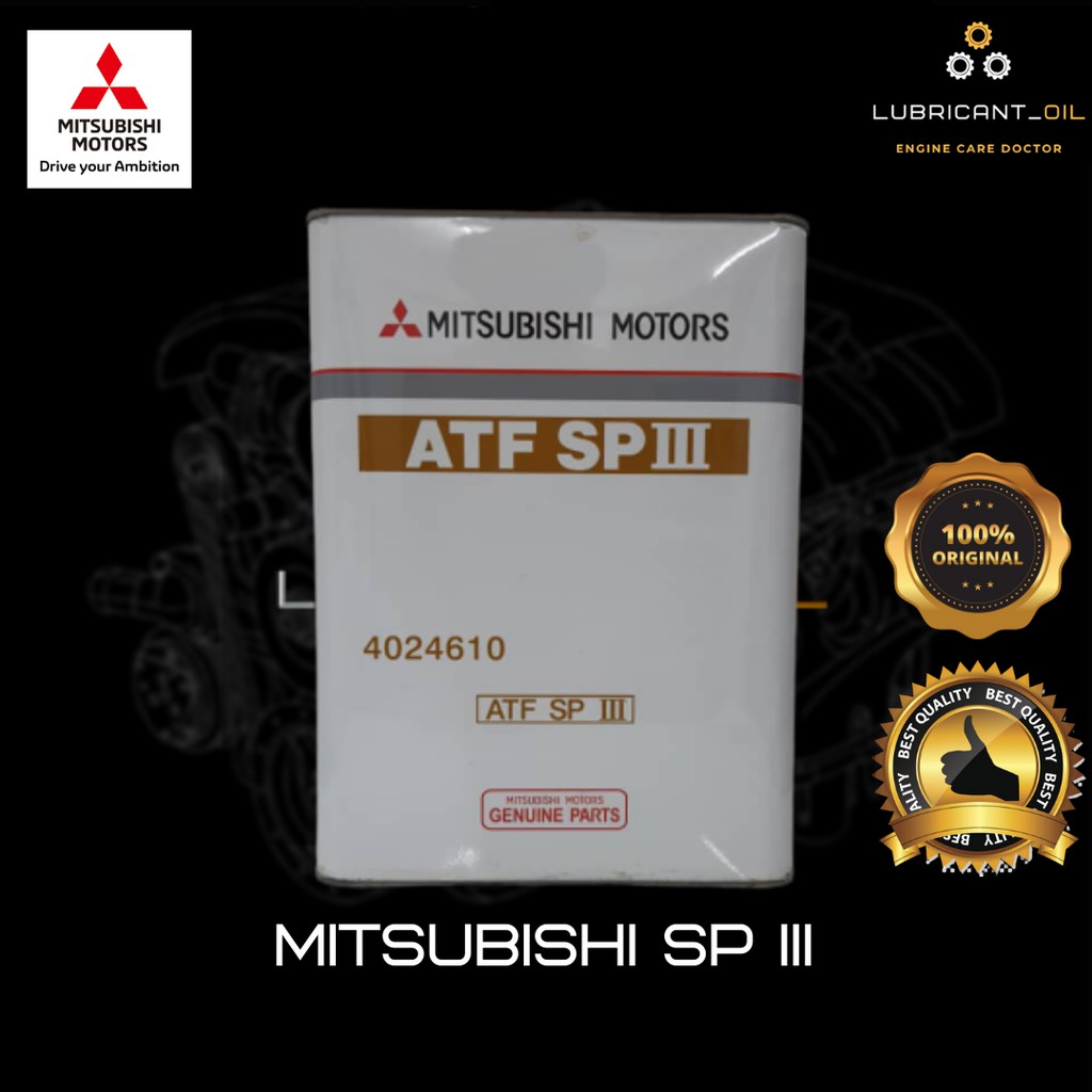 Mitsubishi Genuine ATF SP III (4L) / (PERODUA ATF SP3 L 