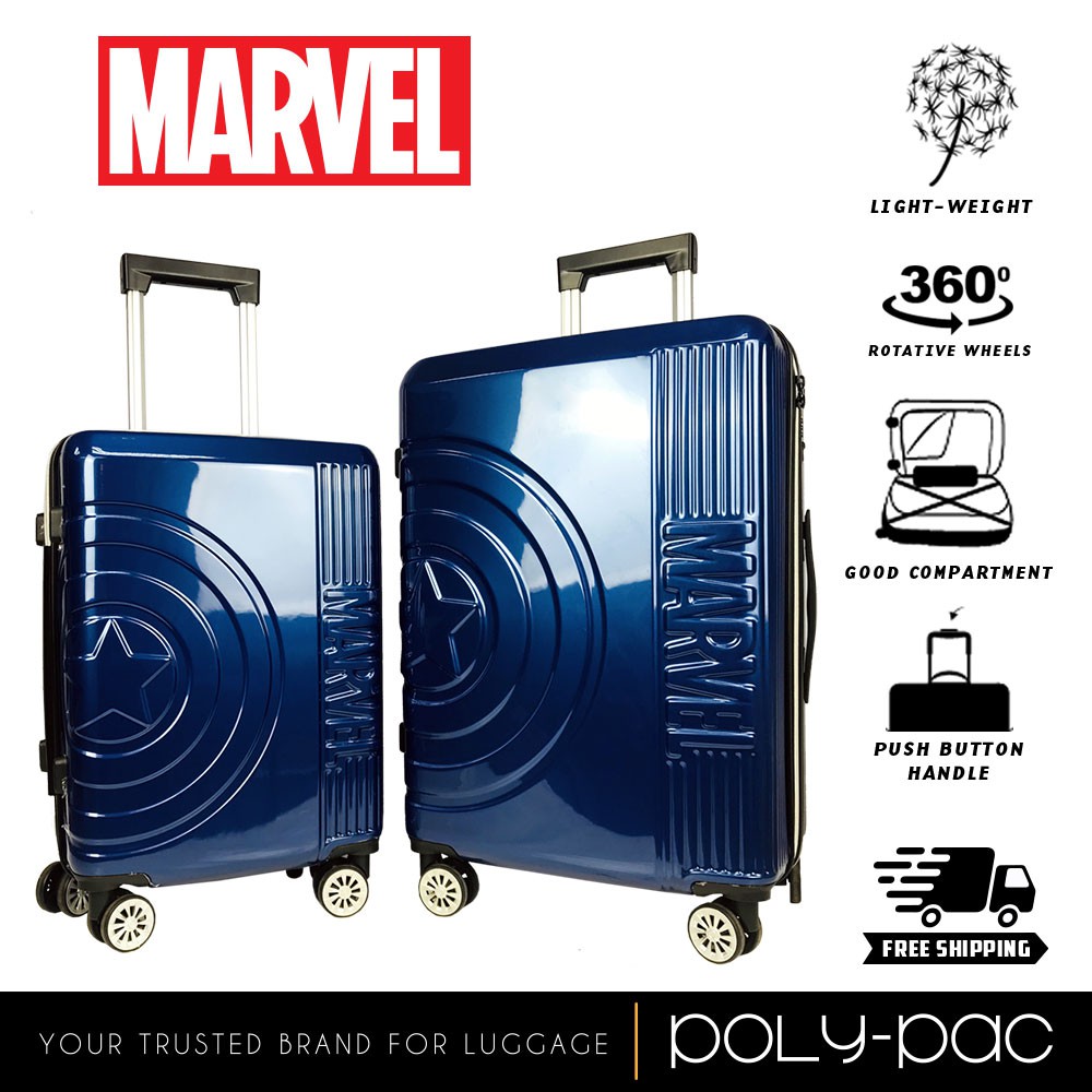 marvel hard case luggage