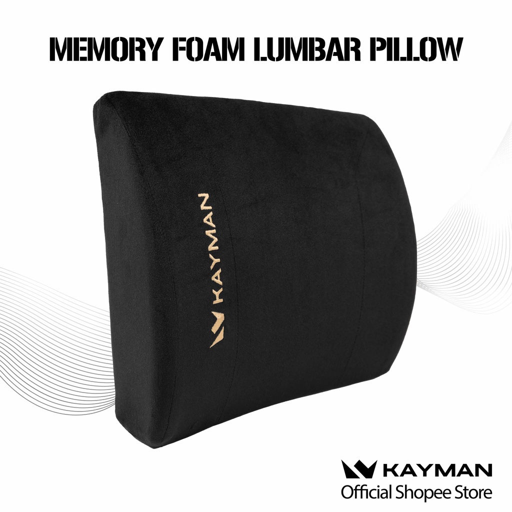 Kayman Chairs - Signature XL Memory Foam Lumbar Pillow