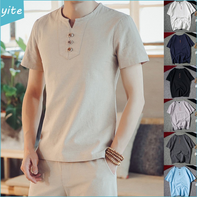 mens short sleeve pullover shirts