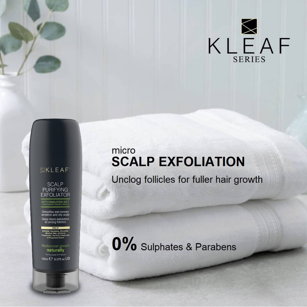 KLEAF SCALP PURIFYING EXFOLIATOR | Shopee Malaysia