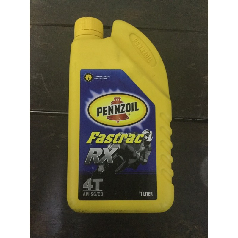 Pennzoil Original Fastrac RX 4T 1L API SG/CD Motorbike Mineral Oil ...