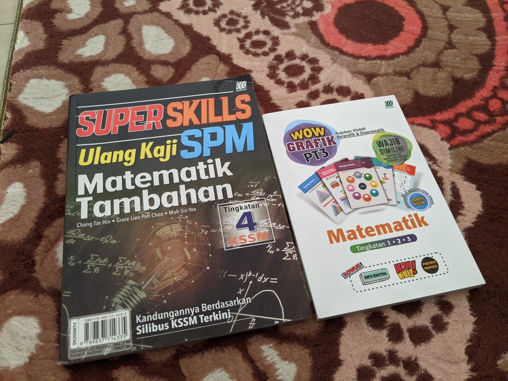 Buku Rujukan Super Skills Ulang Kaji Kssm Matematik Tambahan Tingkatan 4 Shopee Malaysia