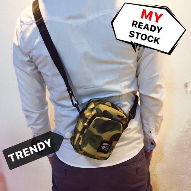 bape sling bag
