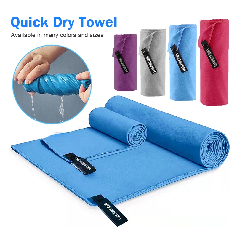 BIG Size Microfiber Towels Travel Sport Towel Fast Drying Absorbent Soft Gym Bath Towel Beach Towel Swimming Yoga Towel