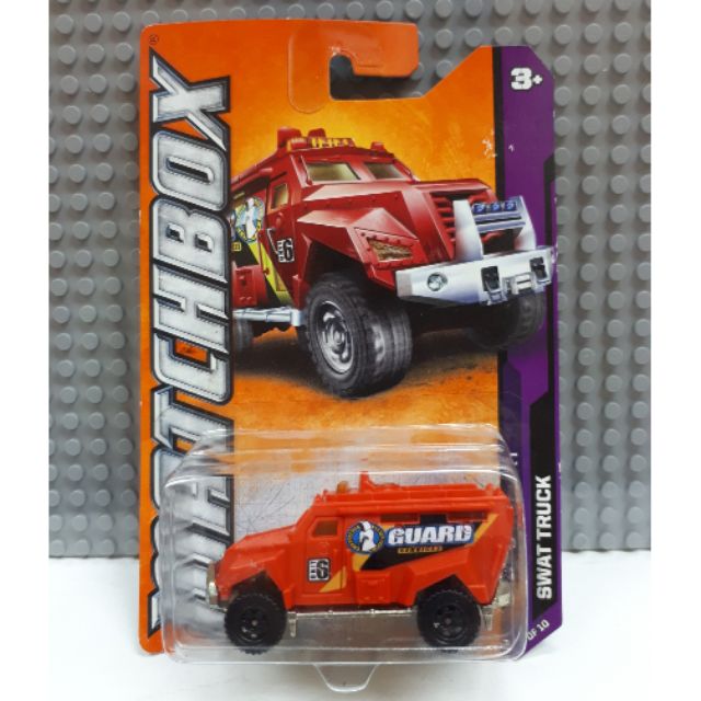 matchbox swat truck