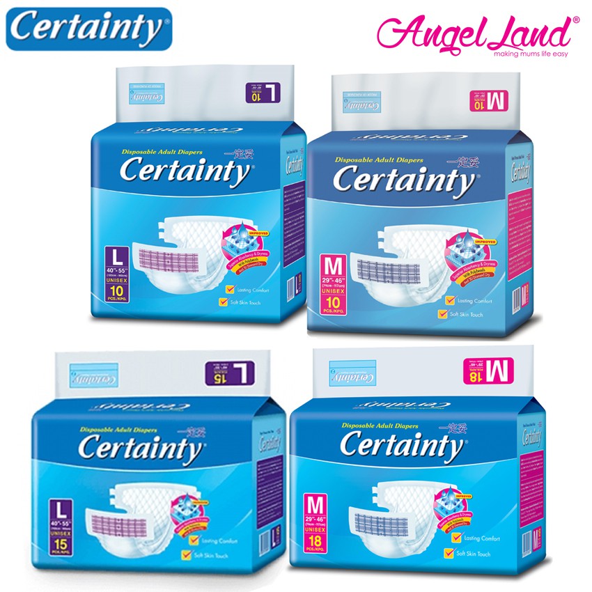 Certainty Disposable Adult Diapers Shopee Malaysia
