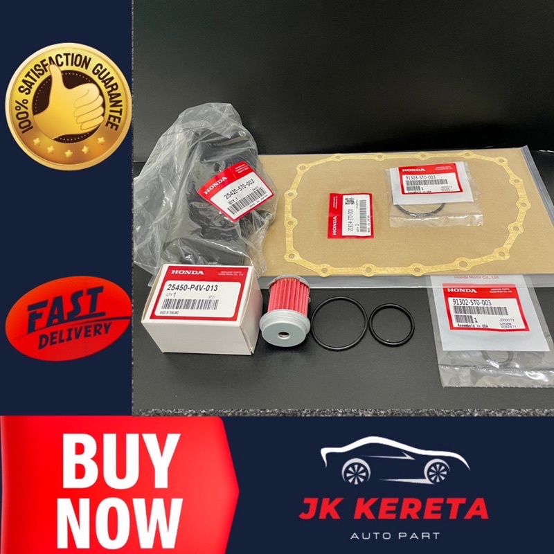 ORIGINAL AUTO TRANSMISSION FILTER KIT SET / AUTO FILTER SET CVT HONDA