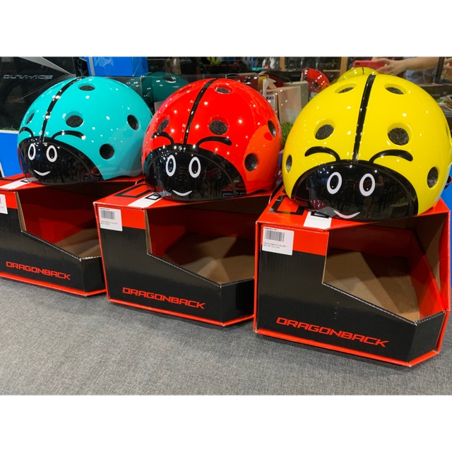 ladybird bike helmet