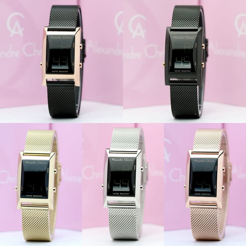 Alexandre Christie Ac 9225 Watch Original Digital Women Malaysia