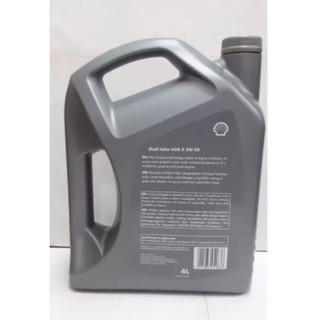 New Original Shell Helix HX8 Fully Synthetic Minyak Hitam 