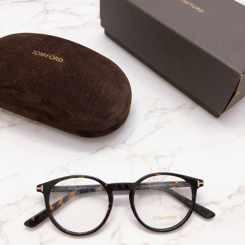 Tom Ford classic retro round glasses TF5524 unisex classic wild glasses  frame | Shopee Malaysia