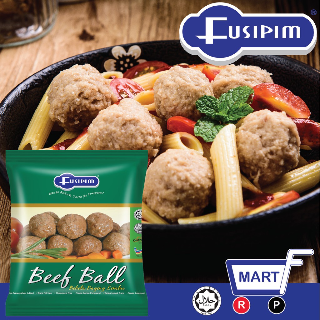 Fusipim Beef Ball 900g 400g Bebola Daging Kl Klang Selangor Delivery Only Shopee Malaysia