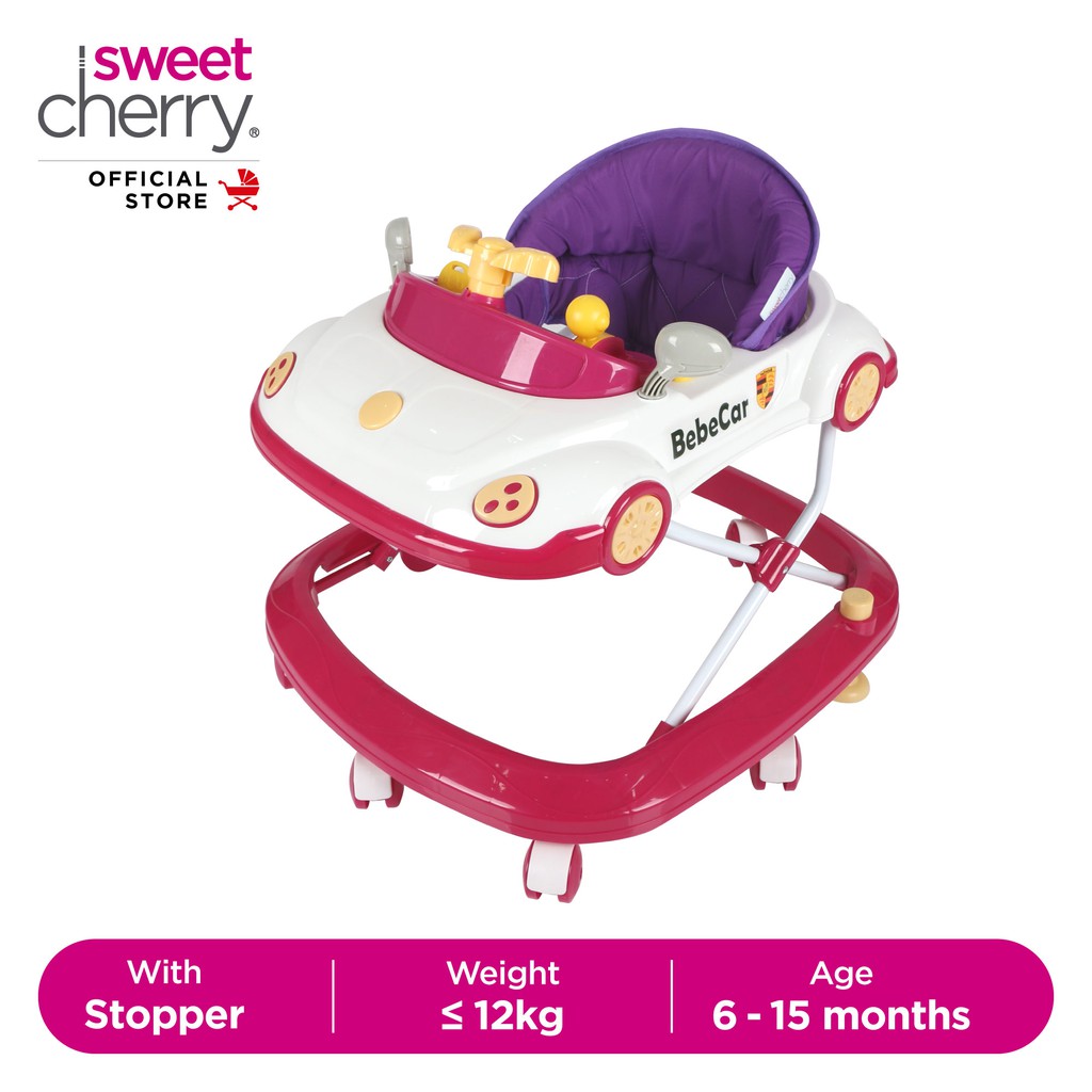 baby walker swivel wheels