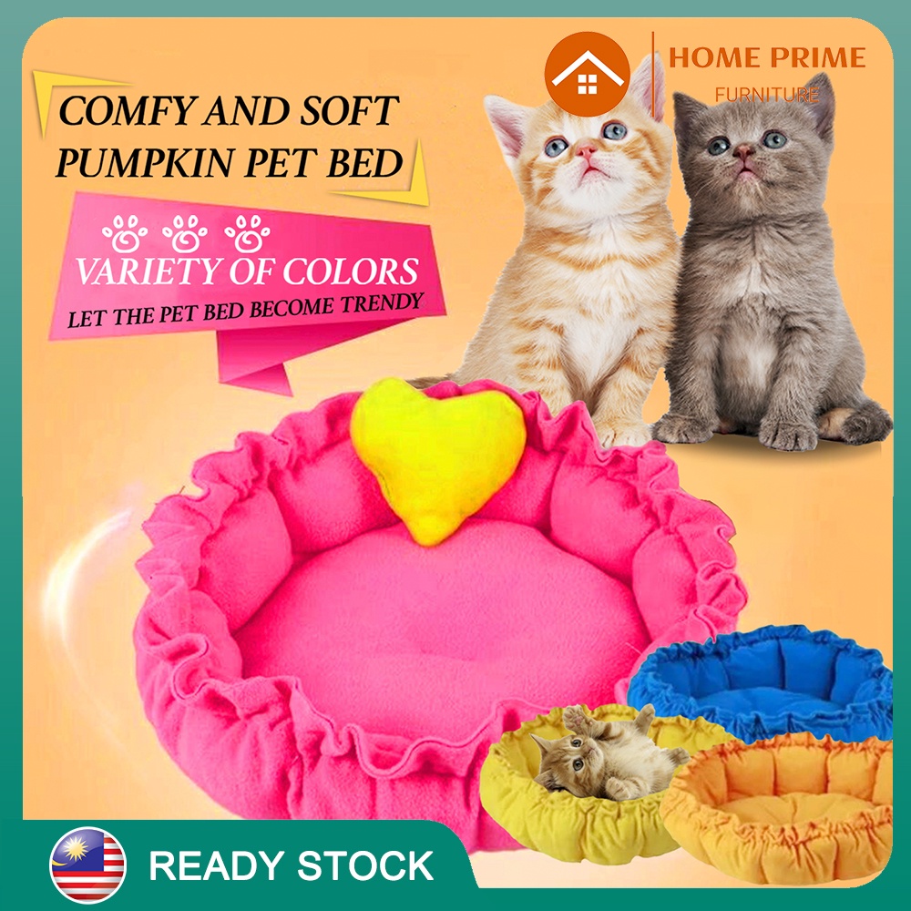 Buy HOME PRIME Comfy And Soft Pumpkin Pet Bed Cat Bed Katil Kucing 