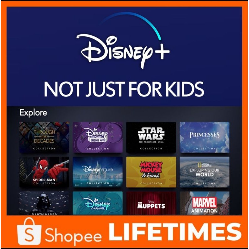 12 Month Warranty Disney Plus Free Vpnhub For Android Shopee Malaysia