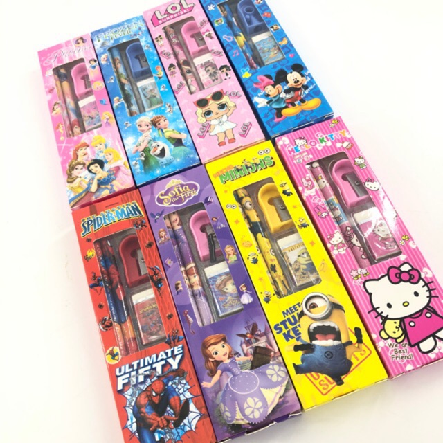 Stationery Set Kid Party Bag Birthday Party Gift Pencil