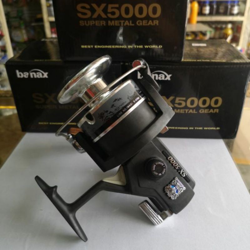 Masin Pancing Spinning BANAX SX 10KG MAX Fishing reel Masin Pancing Spinning BANAX SX 10KG MAX Fishing reel