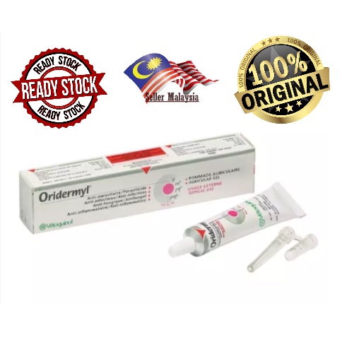 Oridermyl Ear Ointment For Cat & Dog 10g (100 ORIGINAL) Expired date 2024 Shopee Malaysia