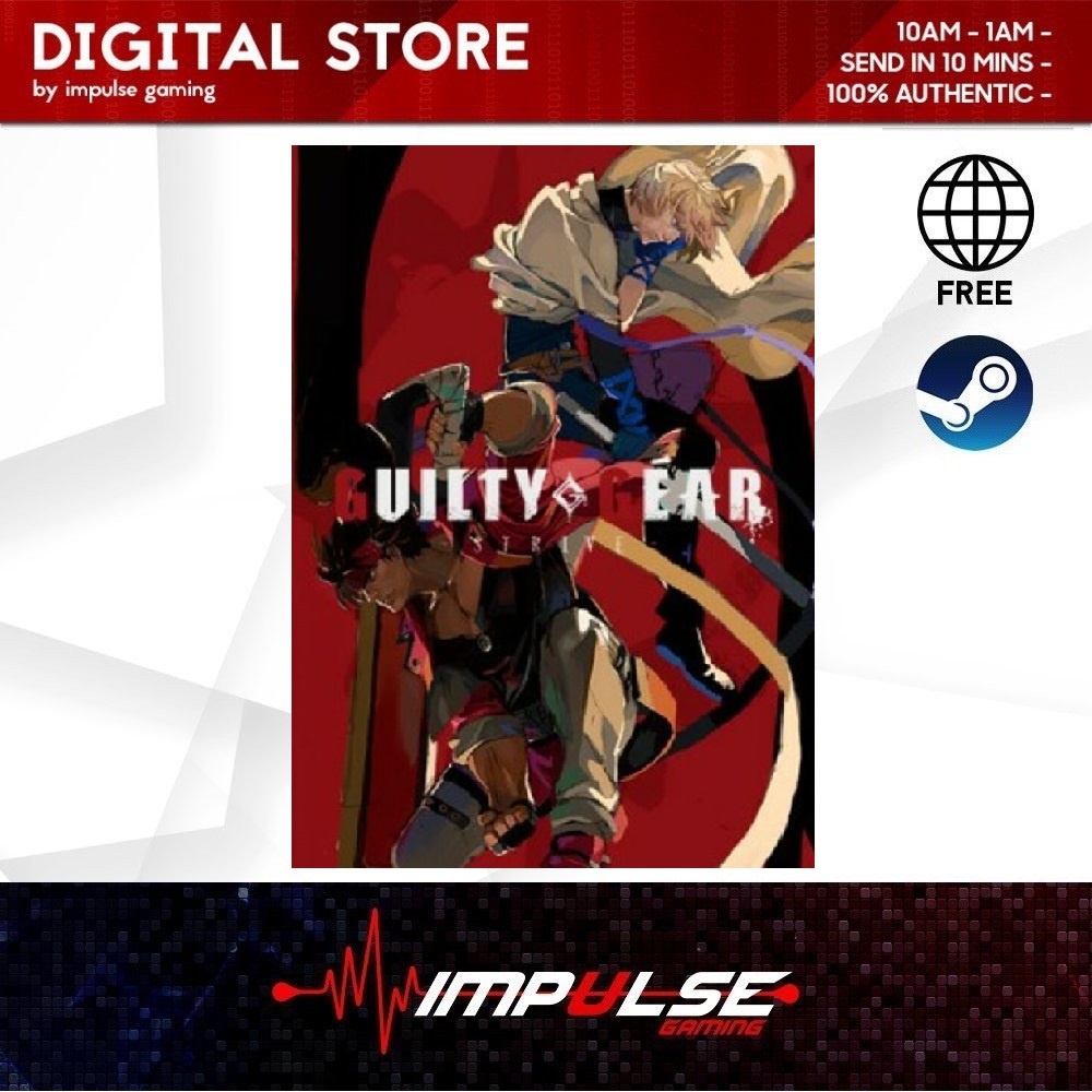 10 Mins Delivery Pc Guilty Gear Strive Digital Edition Steam Original Online Version Shopee Malaysia