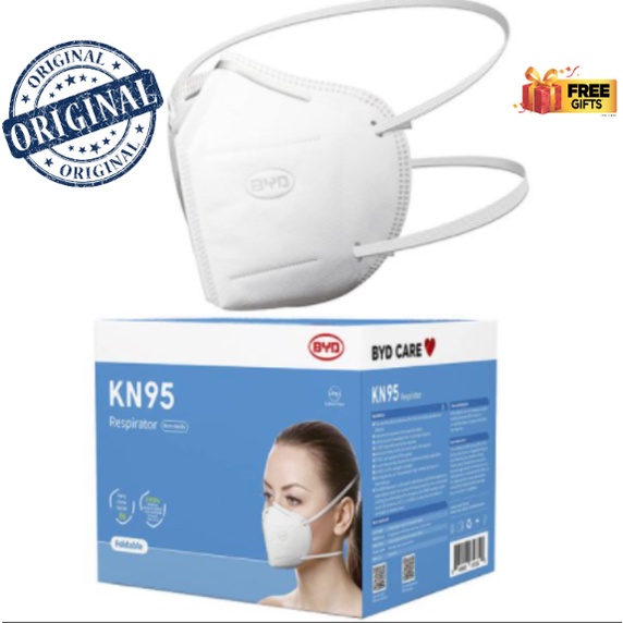 Malaysia Ready stock Byd Care KN95 Particulate Respirator Mask (50pcs)