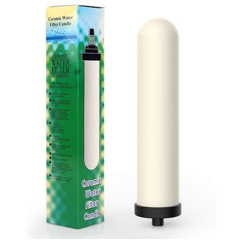 SUPER VALUE !!! Washable Ceramic Filter Cartridge Short Mount, Ceramic Compatible 10" Ceramic Water Filter