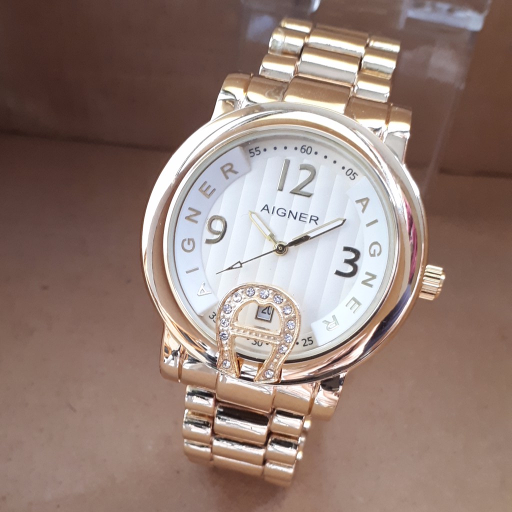 Cheapest Chain Aigner Watches 1239 Plain Ring Ag010 Gold Shopee Malaysia