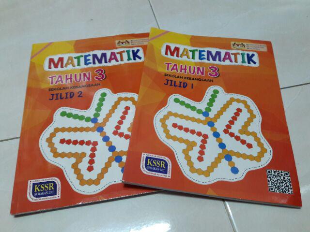 BUKU TEKS MATEMATIK TAHUN 3 JILID 2 SK  Shopee Malaysia