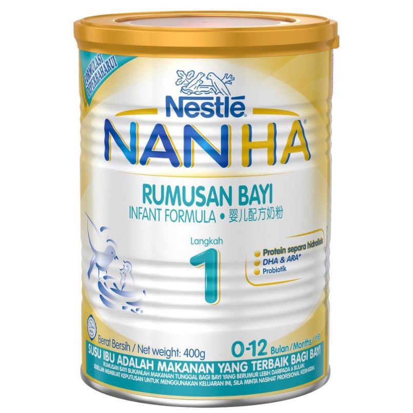 Nestle Nan HA Stage 1 Hypoallergenic (400g/800g) | Shopee Malaysia