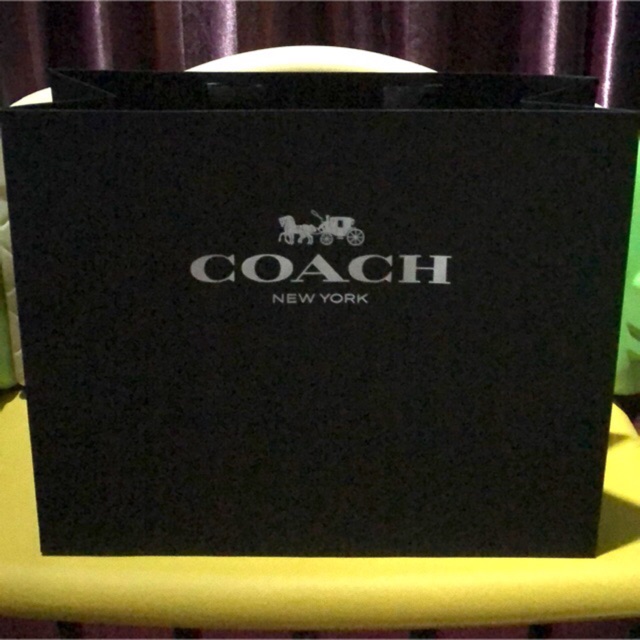 Authentic Coach Paper Bag - Large | Shopee Malaysia