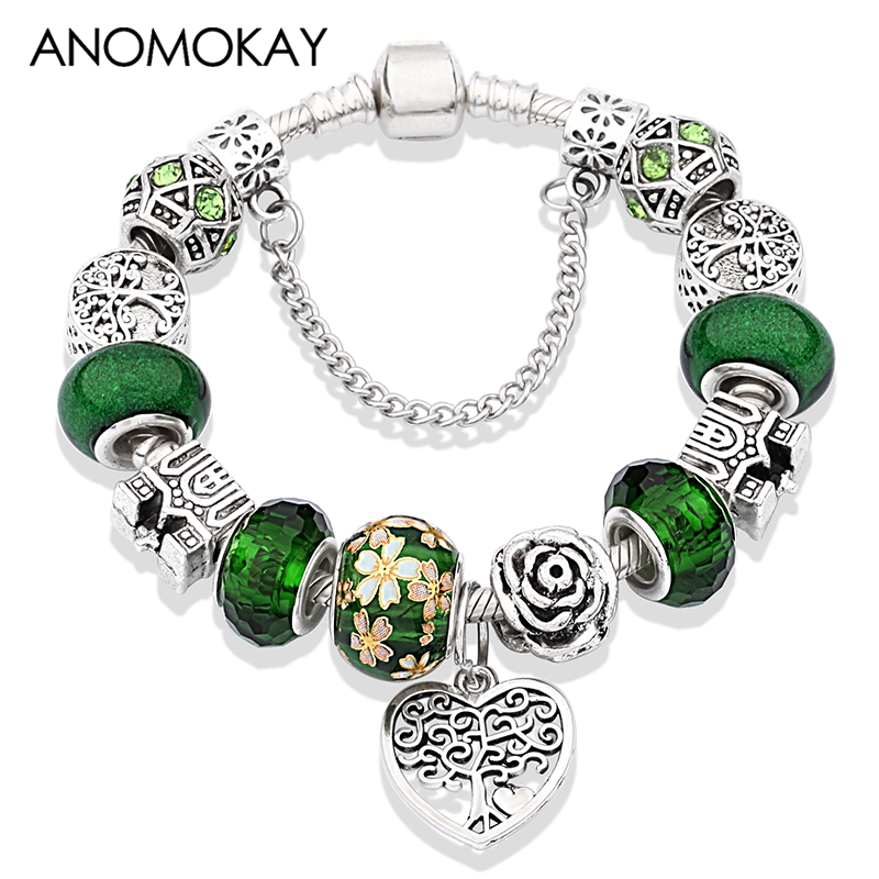 Christmas crutches pendant charms Fit Christmas necklacebracelets for Women 925 Sterling Silver Christmas Gifts