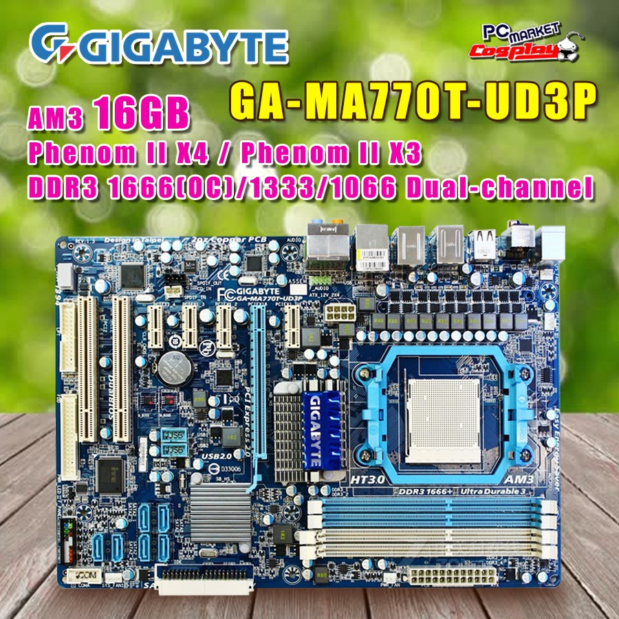 Gigabyte ga ma770t es3 совместимость с процессорами