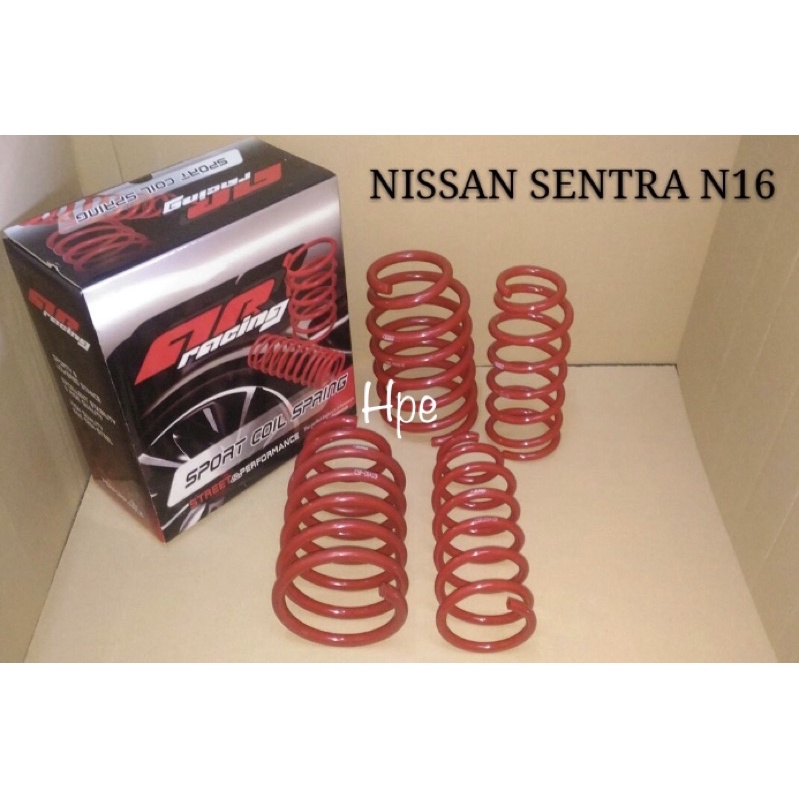 NISSAN SENTRA N16 B15 SPORT LOWER SPRING AR RACING | Shopee Malaysia