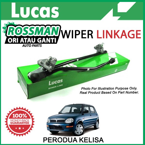 PERODUA KELISA ORIGINAL LUCAS WIPER LINK / LINKAGE Shopee Malaysia