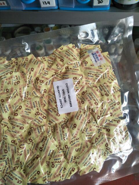 Oxygen Absorber Pengawet Makanan Packaging Kuih Raya Kacang Kerepek Keropok Shopee Malaysia