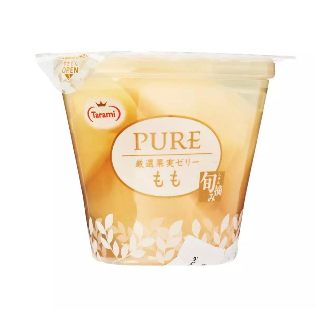 Tarami Pure Fruit Jelly Assorted Flavour 日本tarami 进口大果肉果冻优纯系列新鲜真果肉270g Shopee Malaysia