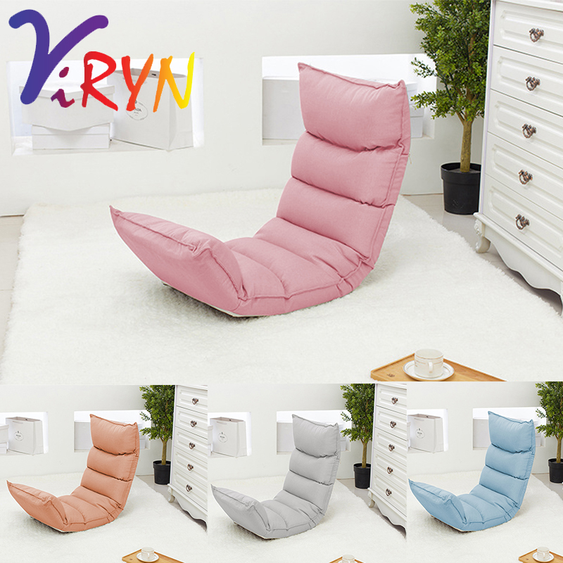 Viryn Home And Living Comfortable Adjustable Lazy Sofa Bed 3d Three Dimensional Nursing Chair With Pillow Shopee Malaysia