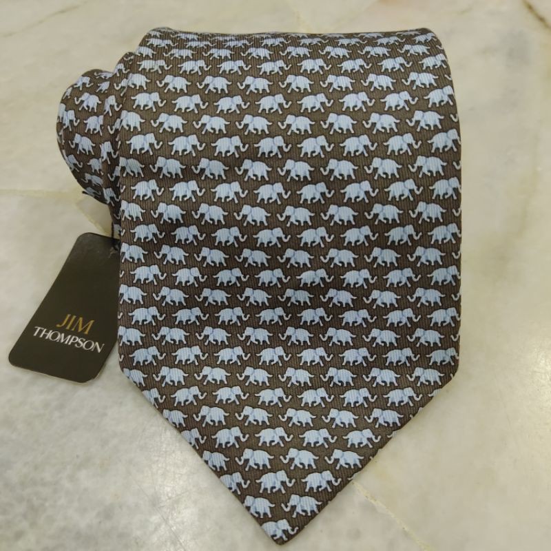 100% Original Jim Thompson silk necktie | Shopee Malaysia