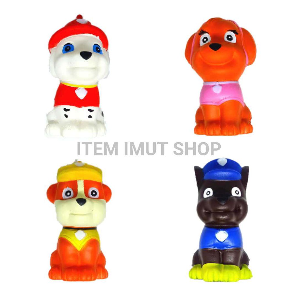Stress Relief Toys Slow Rising Squishy Cartoon Characters Paw Patrol  Original | Shopee Malaysia