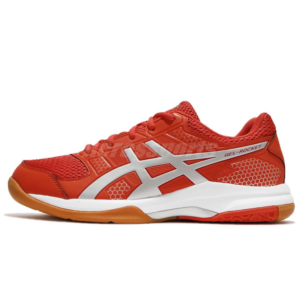 asics gel rocket 8 red