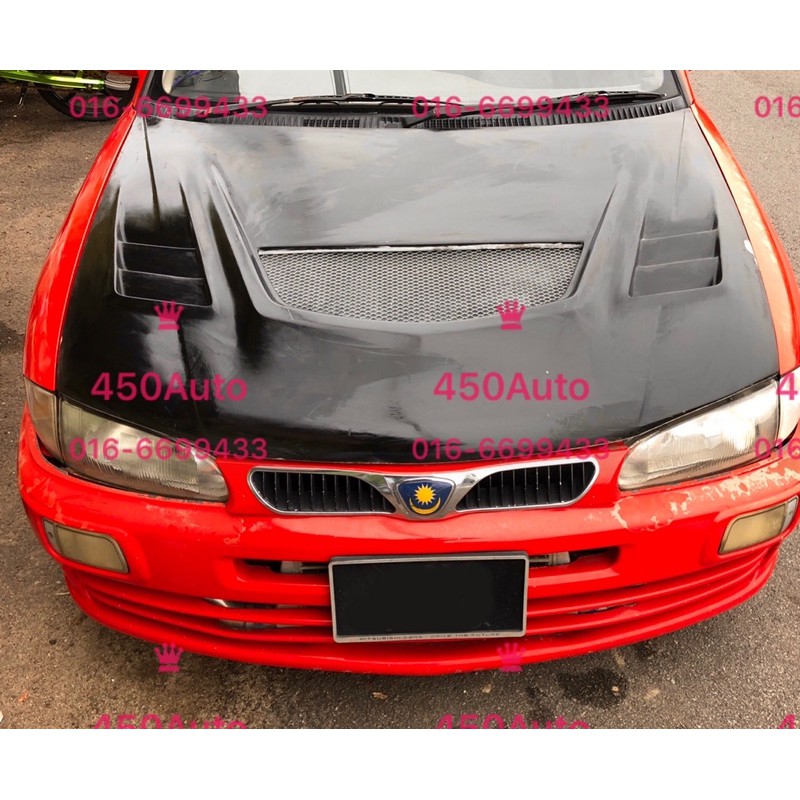 Wira Evo 9 Front Bonet Evo9 Ll8358 Satria Putra Arena Evo3 Evo7 Bonnet Hood Engine Cover Material Fibre Shopee Malaysia